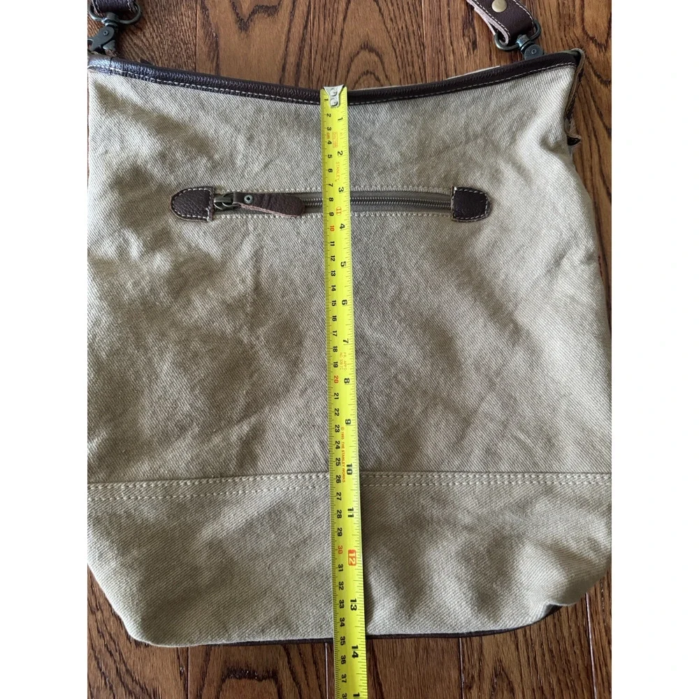 Myra Bag Technicolor‎ Cotton Rug Shoulder Bag Purse Bohemian Western Cowhide